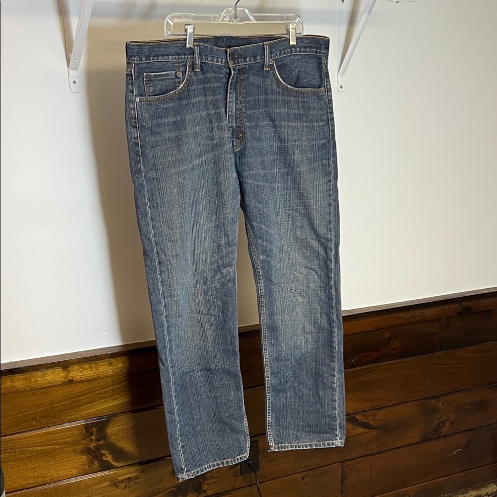 Levi's 505 Men's‎ Classic Straight Leg Jeans- 40x32